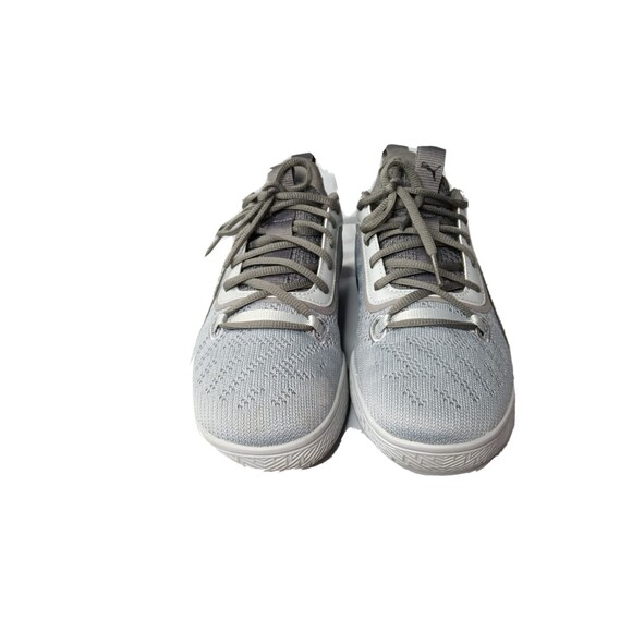 Puma Legacy Low Black Quarry Grey Basketball Shoes 193818-01, Youth Sz 7C - Picture 4 of 9